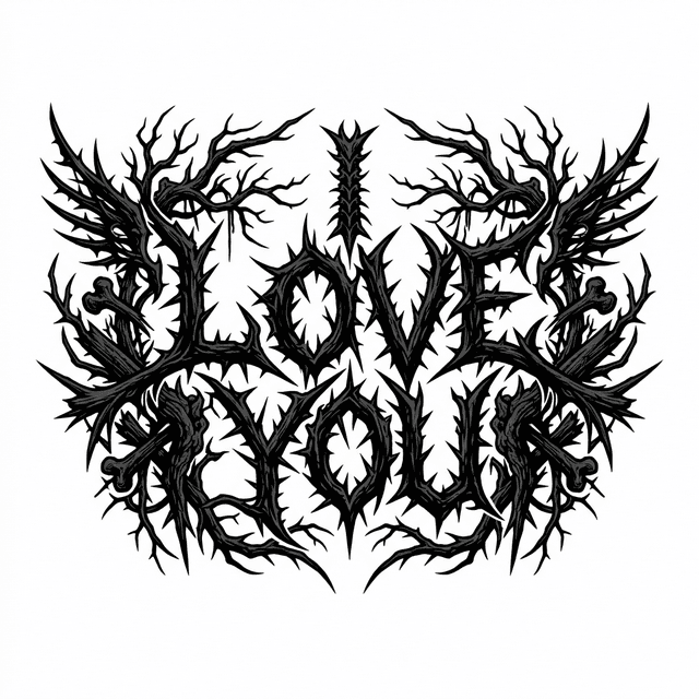 Symmetrical thorns preview