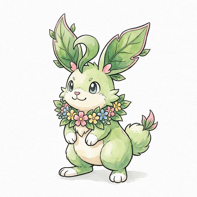Grass/Fairy Rabbit preview